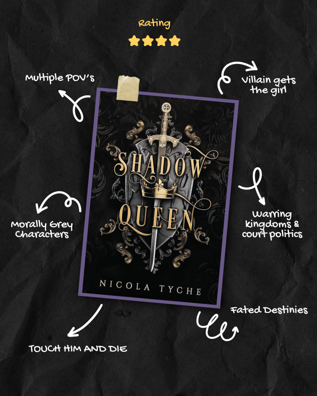 Book Review: Shadow Queen- The Crowns Trilogy, Book&nbsp;2